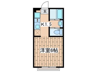 AZEST-RENT西調布の物件間取画像